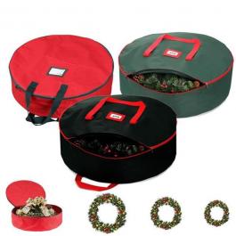 Christmas Wreath Storage Bag with Handles