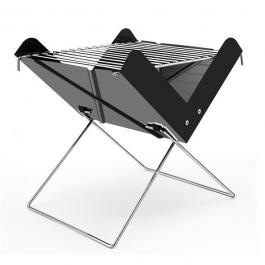 Portable Folding Camping Charcoal Barbecue Firepit