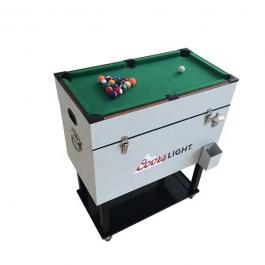 Multi- function Metal Cooler Table With Soccer Games